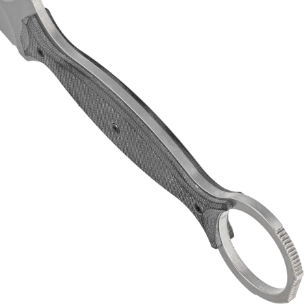 Maserin Neck Knife 922 Black G10, Black Stonewashed N690 by Russ Kommer (922/STW)