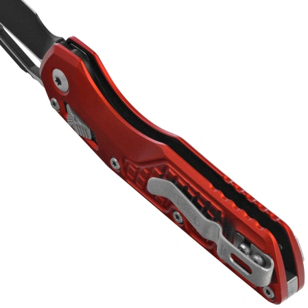 Microtech MSI S/E Knife Merlot Frag Aluminum, Black M390MK by Tony Marfione (210-1FRMR)