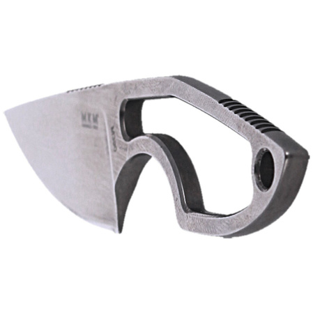 MKM Mikro 1 Naked Stainless Neck Knife, Stonewashed M390 by Jesper Voxnæs (MKMR01-N)