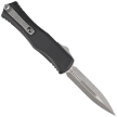 Microtech Hera II D/E OTF Knife Black Aluminum, Apocalyptic M390MK by Tony and Sean Marfione (1702-10AP)