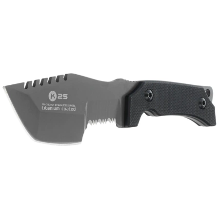 K25 RK-32372 Neck Knife Black G10, Titanium 7Cr17Mov