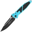 Nóż składany Microtech Socom Elite S/E-M Turquoise Aluminum, Black M390MK by Tony Marfione (160-1TQ)
