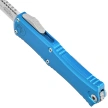Nóż automatyczny OTF Microtech Hera II Mini S/E Blue Aluminium, Stonewashed M390MK by Tony Marfione (1703M-10BL)