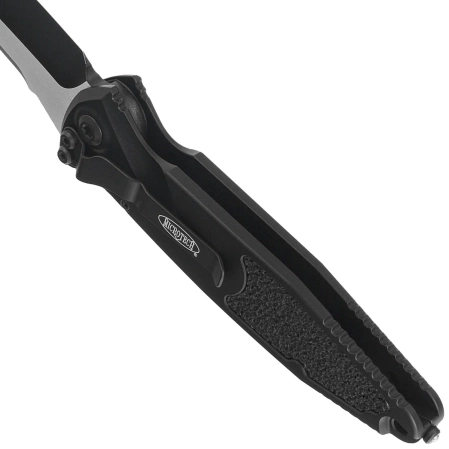Microtech Socom Elite Auto T/E Automatic Knife Black Aluminum, Tactical M390 by Tony Marfione (161A-1T)