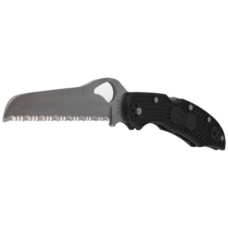 Spyderco Byrd Cara Cara Rescue 2 FRN Black, SpyderEdge (BY17SBK2)