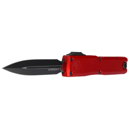 Microtech Ultratech Gen IV D/E OTF Knife Tactical Red Aluminum, Black M390MK by Tony Marfione (11224-1RD)