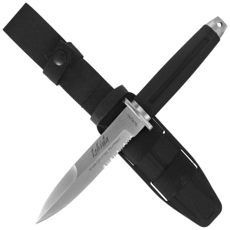 Nóż Tokisu Ishida Black Rubber, Satin 7Cr17MoV (32381)