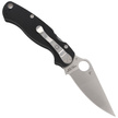 Spyderco Para Military 2 G-10 Black PlainEdge Knife (C81GP2)