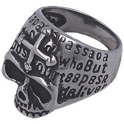 Pierścień Tole 10 Imperial Skull Cross Ring Ø22 (09984-22)