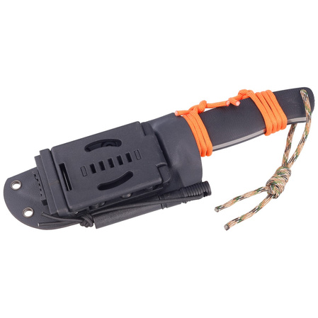 BlackFox Vesuvius Black G10, Stone Washed D2 by Alfredo Doricchi (BF-710 D2)