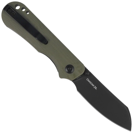 Nóż składany Civivi Crabby OD Green G10, Black Stonewashed 14C28N by Ken Onion Jr. (C24055-1)