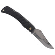 Mikov Crocodile Black ABS Folding Knife, Mirror Finish with Clip (243-NH-1/C CLIP/BLACK)