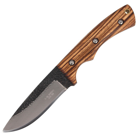 Nóż Herbertz CJH Zebra Wood, Satin/Forged 420 (10000393 - 104210)