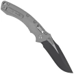 Nóż składany Microtech Amphibian Ram-Lok S/E Natural Clear Fluted Aluminium, Black M390MK by Tony Marfione (137RL-1FLNC)