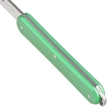 Fox Vulpis OD Green Aluminium, Polished N690Co Pocket Knife (FX-VP130 OD)