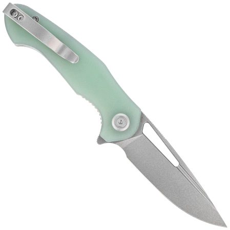 Nóż składany Kubey Dugu Jade G10, Beadblasted 14C28N (KU210I)