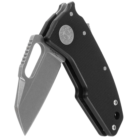 Nóż składany Demko Nano Shark Black G10, Stonewashed CPM 20CV by Andrew Demko (AD-NANO-G10BLK-20CV)
