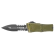 Nóż automatyczny OTF Microtech Combat Troodon Gen III D/E OD Green Aluminium, Black P/S M390MK by Tony Marfione (1142-2OD)
