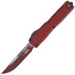 Microtech Ultratech Gen III ZBP S/E OTF Knife Cerakote Weathered Crimson Aluminum, Cerakote Weathered Crimson M390MK by Tony Marfione (1121-1WCM)