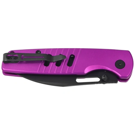 Nóż składany Bestechman Vector Purple Aluminium, Black PVD D2 (BMK15F)
