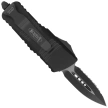 Nóż automatyczny OTF Microtech Mini Troodon D/E Black Aluminium, Black by Tony Marfione (238-3T)
