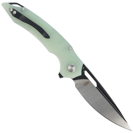 Bestech Ornetta Jade G10, Black/Satin D2 by Kombou Knife (BG50D)