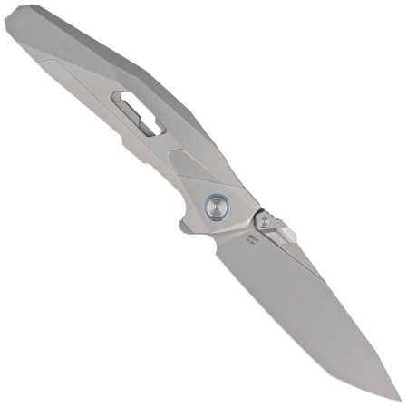 RikeKnife Shadow Tanto Gray Titanium, Satin M390 (RK-Shadow-T-P)