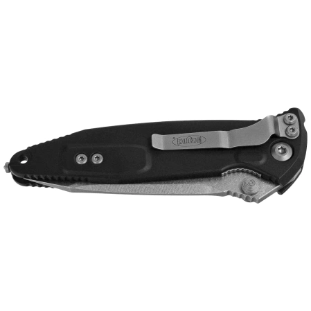 Microtech Socom Elite T/E-M Knife Black Aluminum, Stonewashed M390MK by Tony Marfione (161-10)