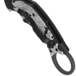 Nóż składany Fox The Spirit Karambit Black Aluminium, Black N690Co (FX-599 ALB-1)