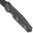 Microtech Socom Alpha Mini S/E Signature Black Carbon Fiber, Black DLC M390 by Tony Marfione (113M-1DLCCFS)