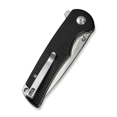 Nóż składany Sencut Praktisk Black G10, Satin 9Cr18MoV (S24019-1)