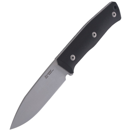 Nóż LionSteel Bushcraft G10 Black, Satin Blade (B35 GBK)