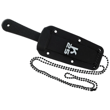 Nóż na szyję K25 Botero Neck Knife Black ABS, Titanium 7Cr17MoV (31898)