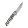 WeKnife 702XI LE No 149/150 Gray Integral Titanium/Jungle Wear Fat Carbon, Stonewashed M390 (WE07B-4)