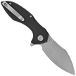 Kubey Nobel Knife Black G10, Beadblasted 14C26N (KU236K)