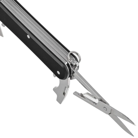 Fox Vulpis F4 Black Aluminum, Polished N690Co Pocket Knife (FX-VP130-F4 BK)