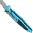 Microtech Socom Elite Auto S/E Automatic Knife Turquoise Aluminum, Stonewashed P/S M390 by Tony Marfione (160A-11TQ)