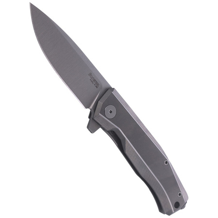 LionSteel Myto Knife Grey Titanium, Satin M390 by Molletta (MT01 GY)