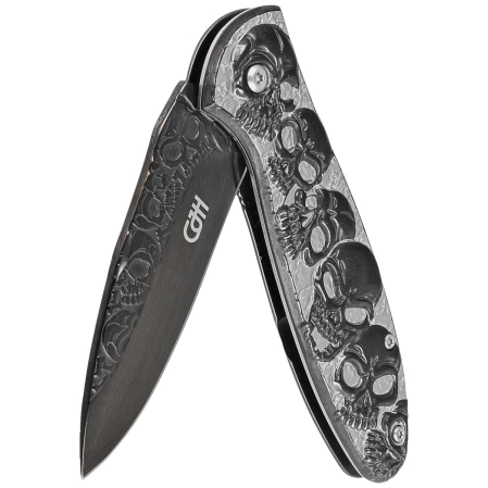 Herbertz CJH Skulls Stainless Steel, Titanium Coated 420 (10000355)