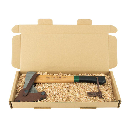 Toporek Adler Rheinland Green/Black Hickory Wood, C60 Carbon Steel (201.0H060A012)