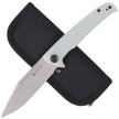 Sencut Knife Brazoria Natural G10, Silver Bead Blasted D2 (SA12B)