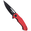 Kubey Knife Dugu Red G10, Dark Stonewashed 14C28N (KU210F)