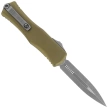 Nóż automatyczny OTF Microtech Hera II D/E OD Green Aluminium, Apocalyptic M390MK by Tony and Sean Marfione (1702-10APOD)