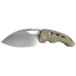 Bestech Fairchild Gold Titanium, Satin by Hand CPM S35VN by Kombou Knife (BT2202D)