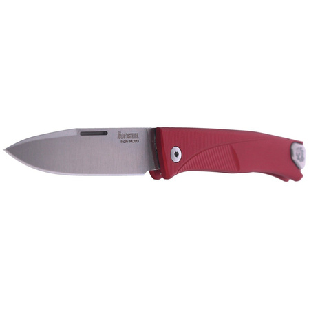 Nóż składany LionSteel Thrill Red Aluminium, Satin M390 by Molletta (TL A RS)