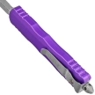 Nóż automatyczny OTF Microtech Dirac Delta D/E Purple Aluminium, Apocalyptic by Tony Marfione (227-10APPU)