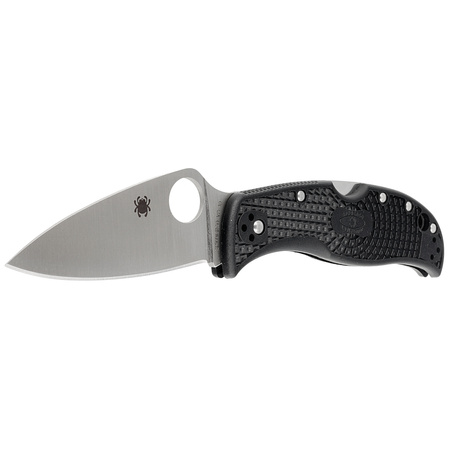 Spyderco LeafJumper Black FRN, Satin VG-10 by Sal Glesser (C262PBK)