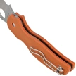 Nóż składany Spyderco Sage 5 Burnt Orange G10, Satin CPM REX 121 (C123GBORP)