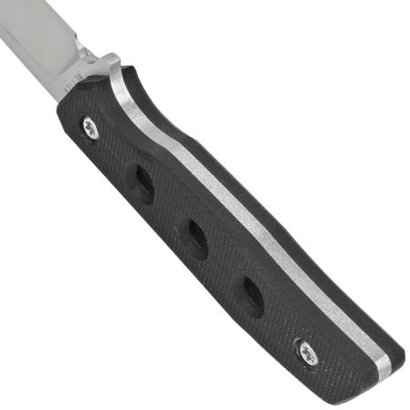 Nóż Za-Pas Ambro Black G10, Satin D2 (AM-SAT-G10-BL)