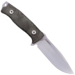LionSteel M5 Green Canvas Micarta, Satin Blade Sleipner (M5 CVG)